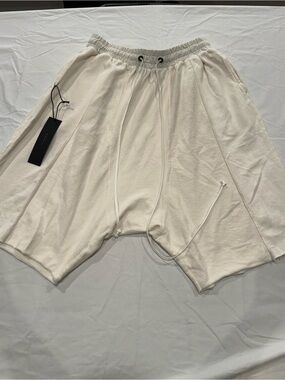Knomadik By Daniel Patrick Cream Sweat Shorts Drawstring Men’s Size XXL